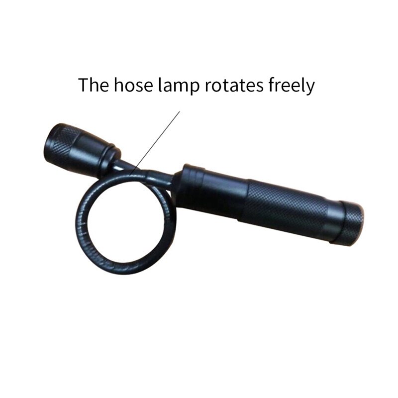 360 Degree Adjustable Flexible Gooseneck LED Work Light With Magnetic Base,For Work Bench,Reading,Emergency,BBQ