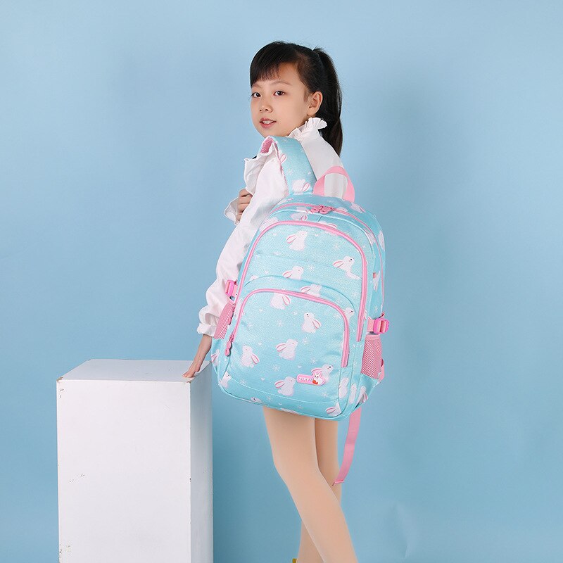 Girls School Bags Cartoon Cute Rabbit Backpacks Kids Satchels Children Primary School Students Girl Casual Backpack Book Bag