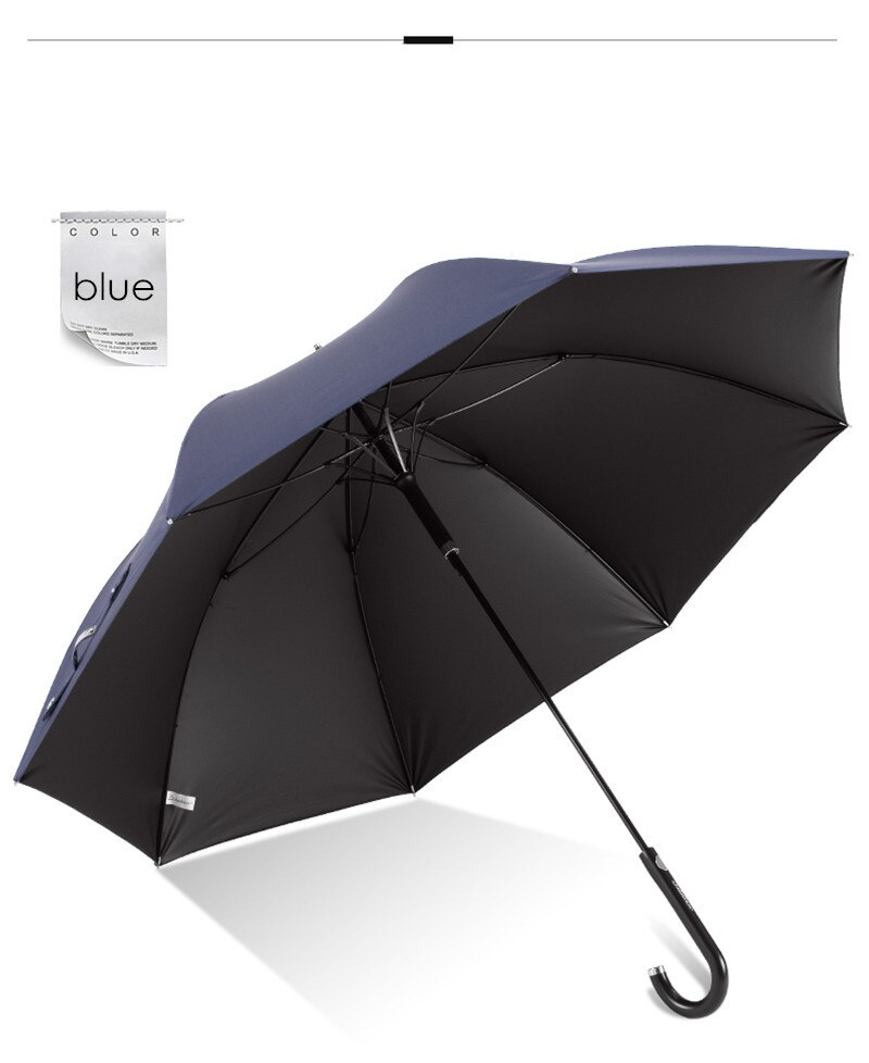 OLYCAT Long Handle Automatic Clear Umbrella Pattern Simple UV Windproof Strong Large Umbrella Rain Women: A