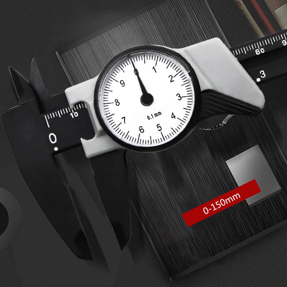 0-150mm Building Micrometer Metric Imperial With Dial Durable Precision Measuring Tool Portable Woodworking Vernier Caliper