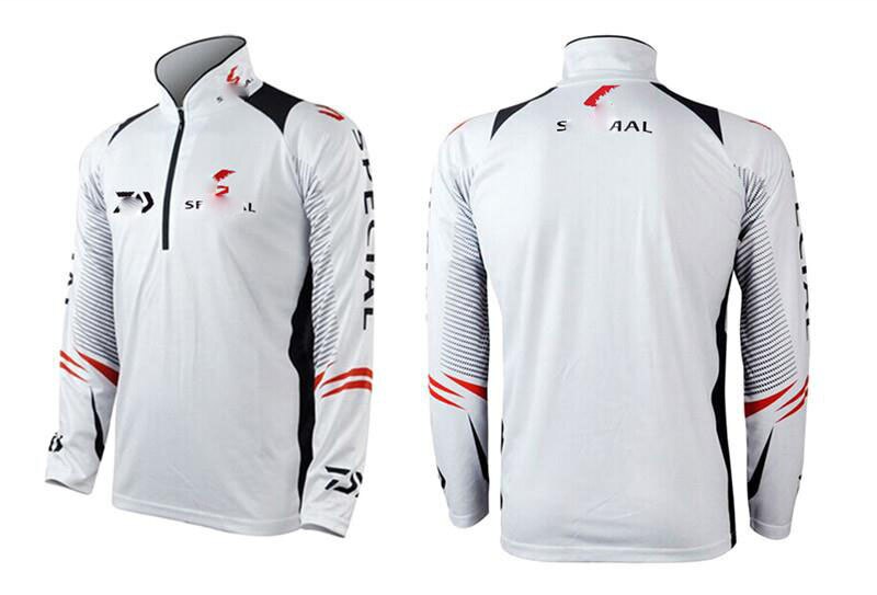 Men&#39;S Fishing Shirt Clothes Outdoor Sun Protective Breathable Fast Drying Sport Fishing Wear Jacket Camisa Pesca hiking: baise / 4XL