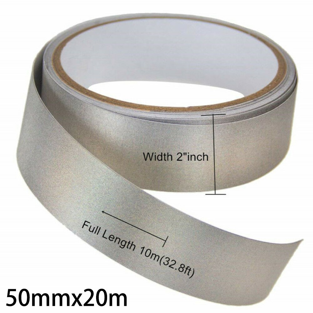 faraday Nastro di Rame Magnetico Elettrodo Conduttivo Tessuto Nastro in Tessuto RF/EMI/EMF Scudo