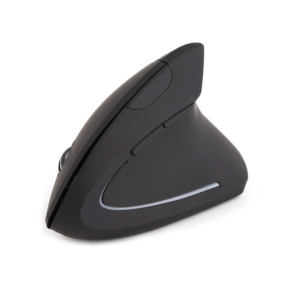 2.4G Ergonomic Vertical Wireless Optical Wrist Healing USB Mouse For Laptop PC