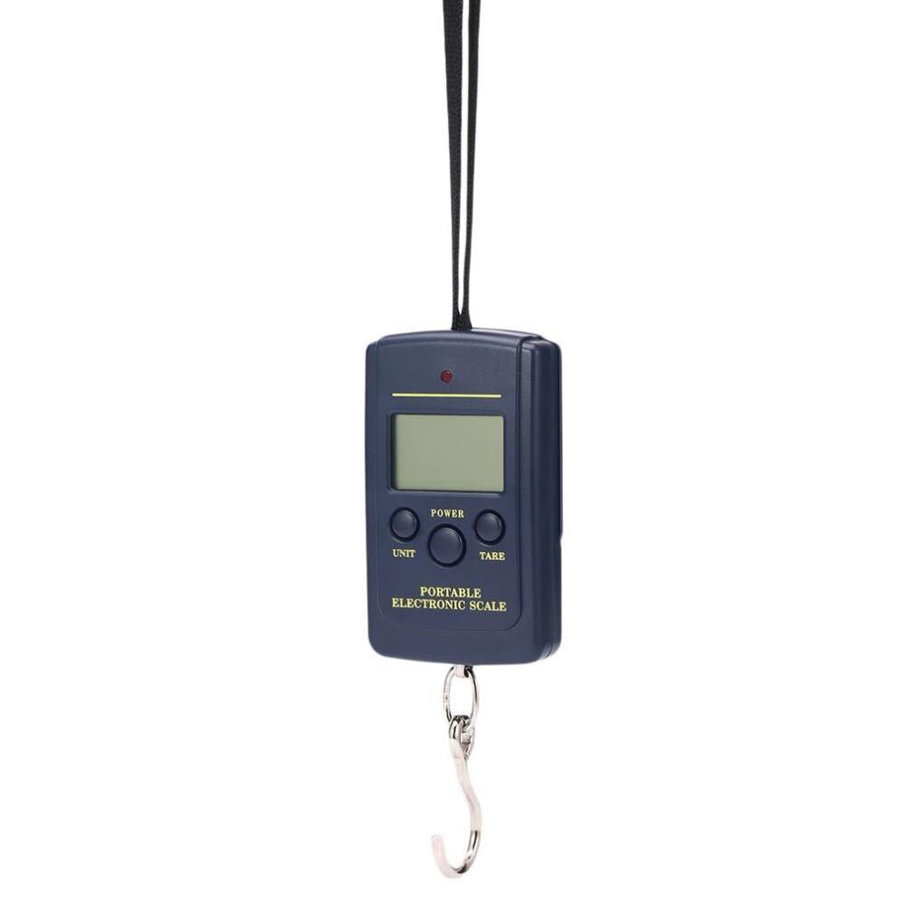 Mini Digitale Gewicht Bagage Reizen Weegschalen Belasting 40Kg Pocket Weging Vissen Schaal Opknoping Weegschaal Auto