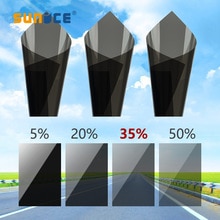 35% VLT autoruit tint film auto glas verven film voor huis kantoor auto zonnescherm residentiële commerciële met breedte 50 cm/20"