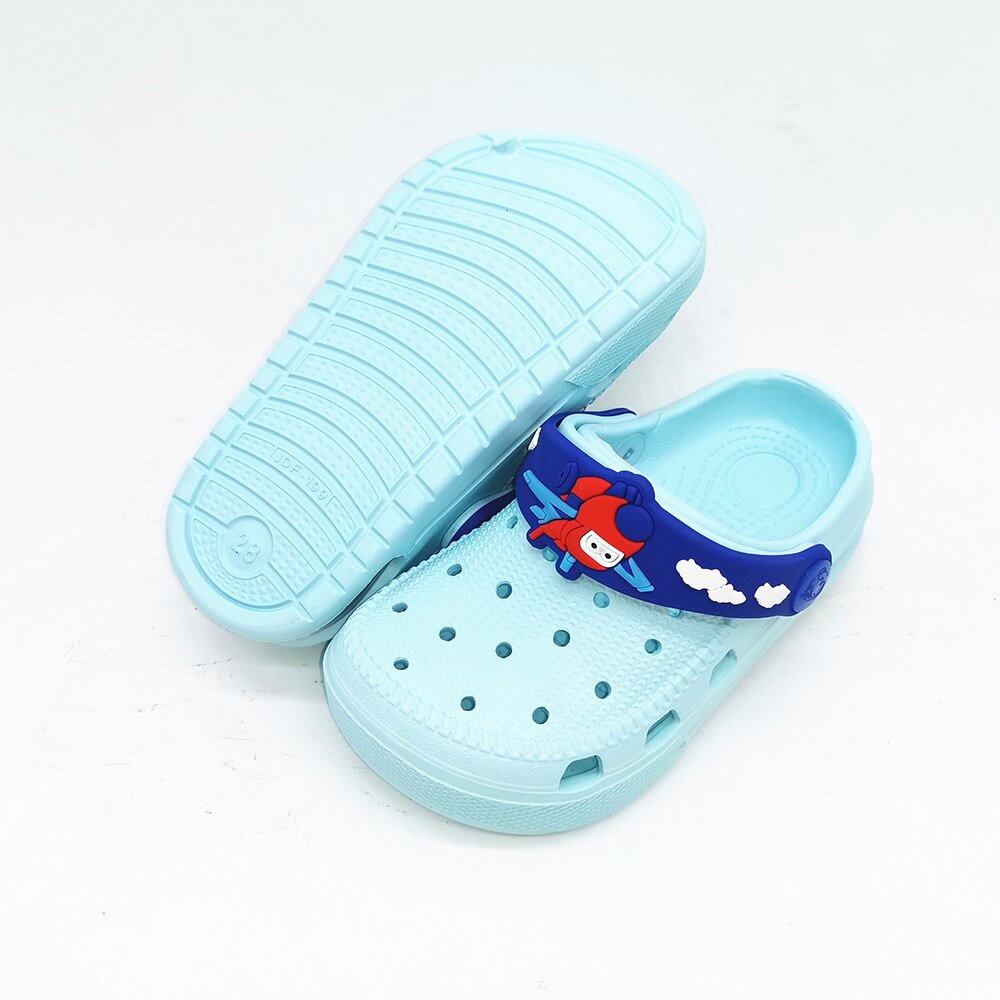 Sommer baby takrenne tresko tøfler flat lysbilder sandaler til låve låve super jett størrelse 28 29 30 31 32 33 34 35