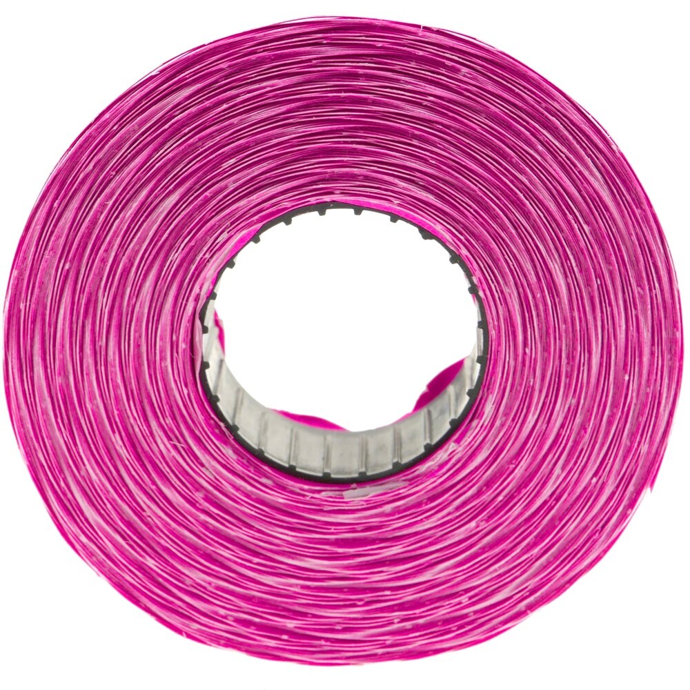 PrimeMatik-roll coil 1000 pink adhesive labels 26x16m 10 units