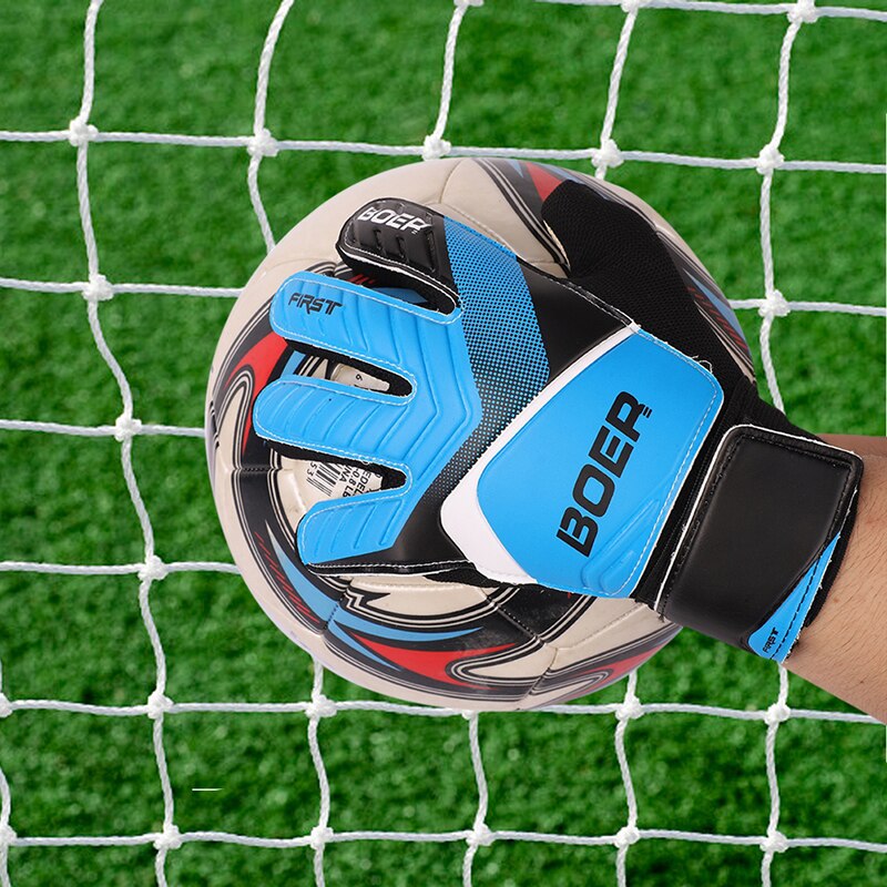 Guantes gruesos de goma antideslizantes para Portero De Fútbol, guantes de protección para dedos de fútbol para portero, accesorios para bicicleta