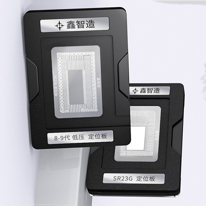 10in1 kit MasterXu XZZ Mac CPU BGA Reballing stampino piattaforma per Macbook SR40B SR2EN SR23G SSR2C4 2018 aria pro strumento di saldatura