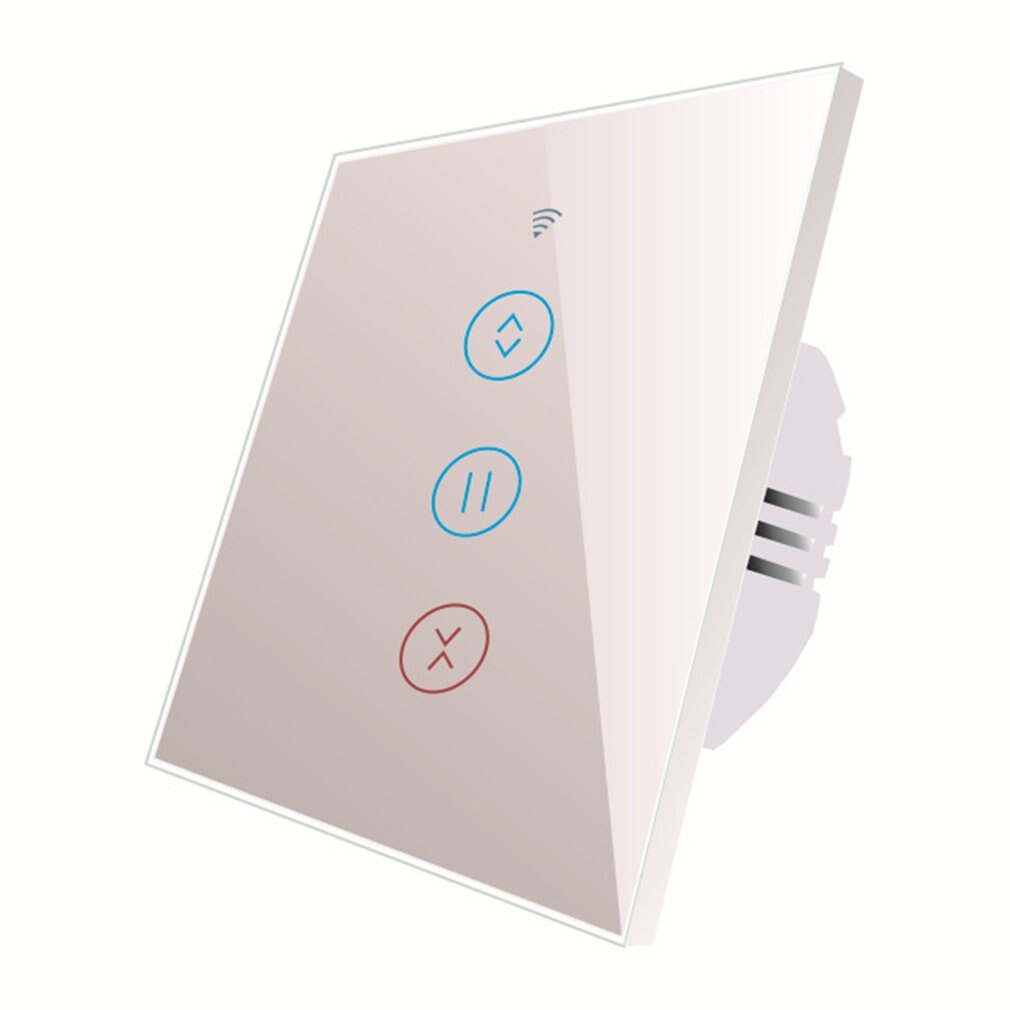 Wifi Intelligent Rolling Door Controller Curtain Switch Voice Controller Remote Wall Control Switch Touch Switch Button