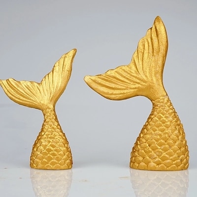 Moule bricolage queue de poisson | Queue de sirène, gâteau Fondant Silicone, moule à savon fait main, moules à chocolat, outils de cuisson
