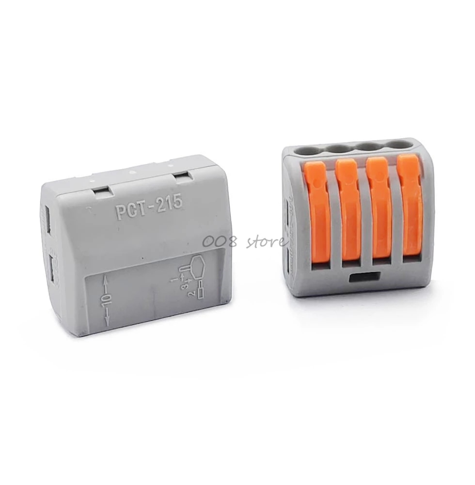 1/10/30pcs mini fast wire Connectors Universal Compact Wiring Connector push-in Terminal Block