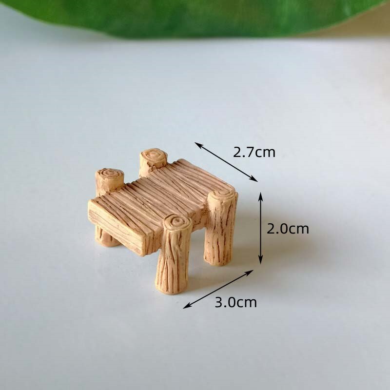 Escalera de camino de paso de piedra gris, accesorios de bricolaje para decoración de jardín, casa, Mini artesanía, micropaisajismo, 2 uds.: 4