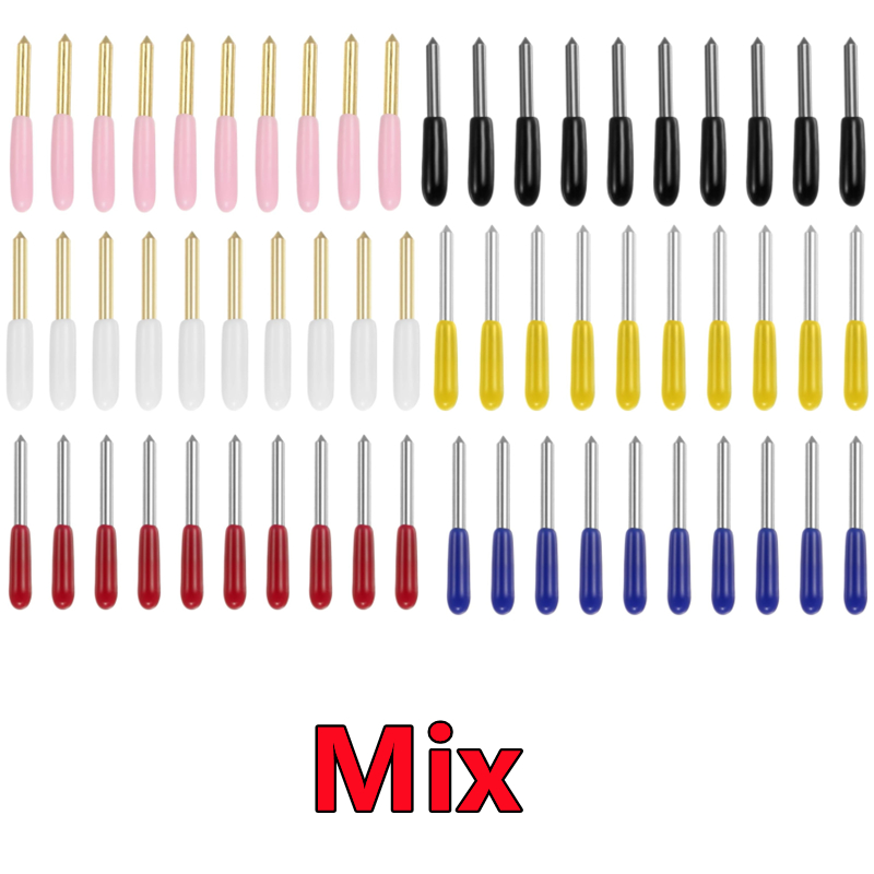 60-10PCS Cutting Blades Replacement Deep Point for Cricut Maker/Maker 3 Cutting Machines Explore Air/Explore Air 3 Cut Blade