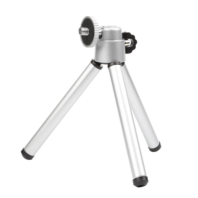 Mini Stativ Tragbare Mini flexibel Stativ Erweiterbar Stehen Für DSLR SLR Kamera praktisch Kamera Fotografie Stativ Schreibtisch: grau