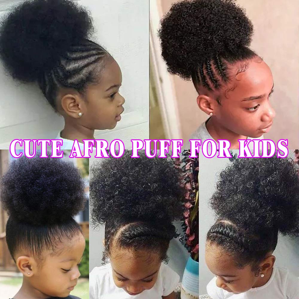 Krótki afro ptyś syntetyczny przyrząd robić koka z włosów Chignon treska dla kobiet dzieci peruka sznurkiem kucyk perwersyjne kręstożek dopinki na klips