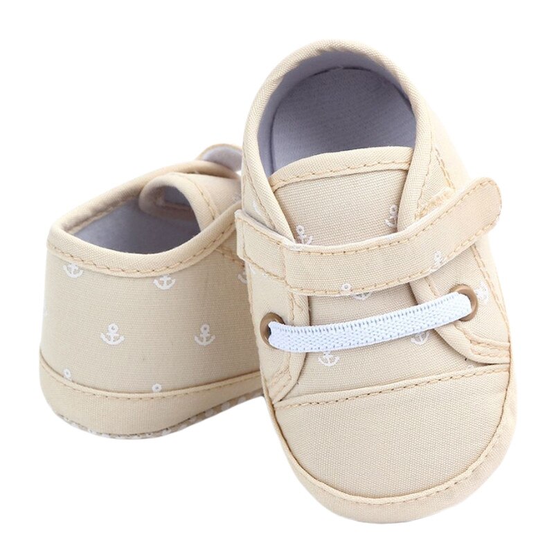 Unisex Infant Baby Crib Shoe Comfortable Soft Sole Ankle Infant Outdoor First Walkers Shoes: 2 / 11