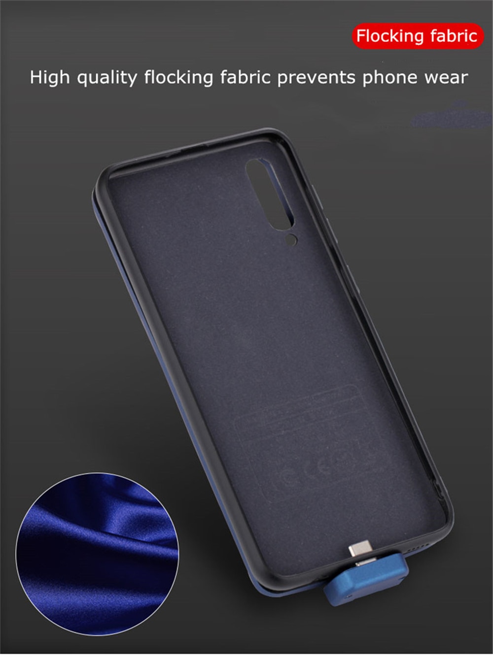7000Mah Externe Batterij Power Bank Cover Voor Samsung A50 Opladen Case Magnetische Batterij Cases Voor Samsung Galaxy A50