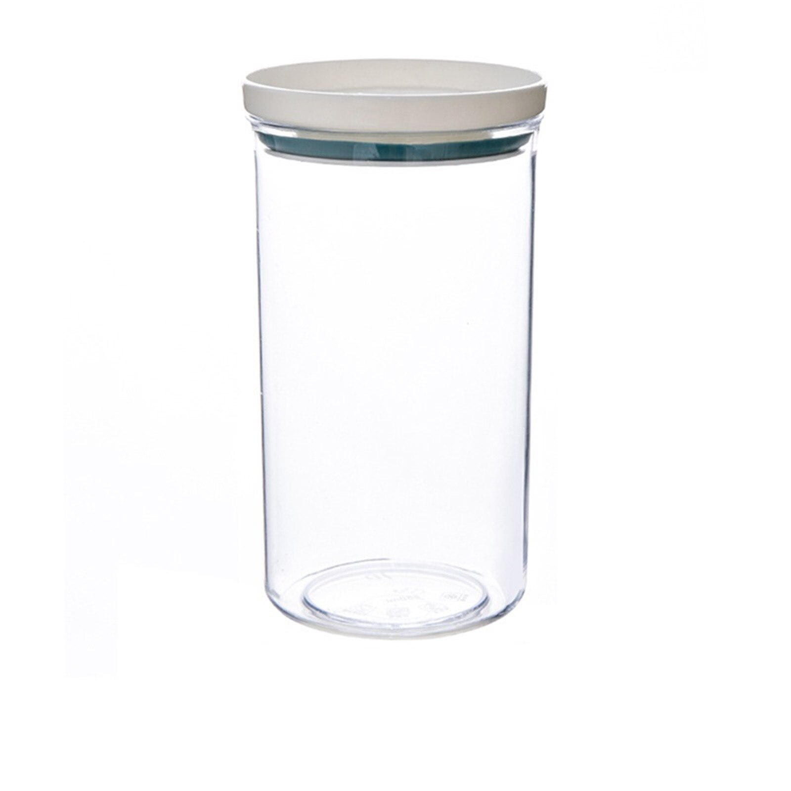 Pot en plastique Transparent avec couvercle, , résistant à l'humidité, boîte de stockage de céréales de alimentaire, réservoir de cuisine: C