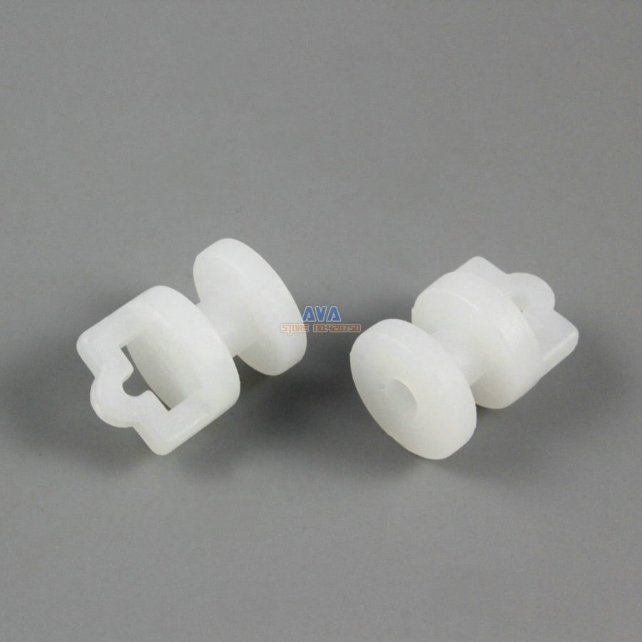 100 stykker gardinskinne rullegardinskinne glidere 11 x 16mm