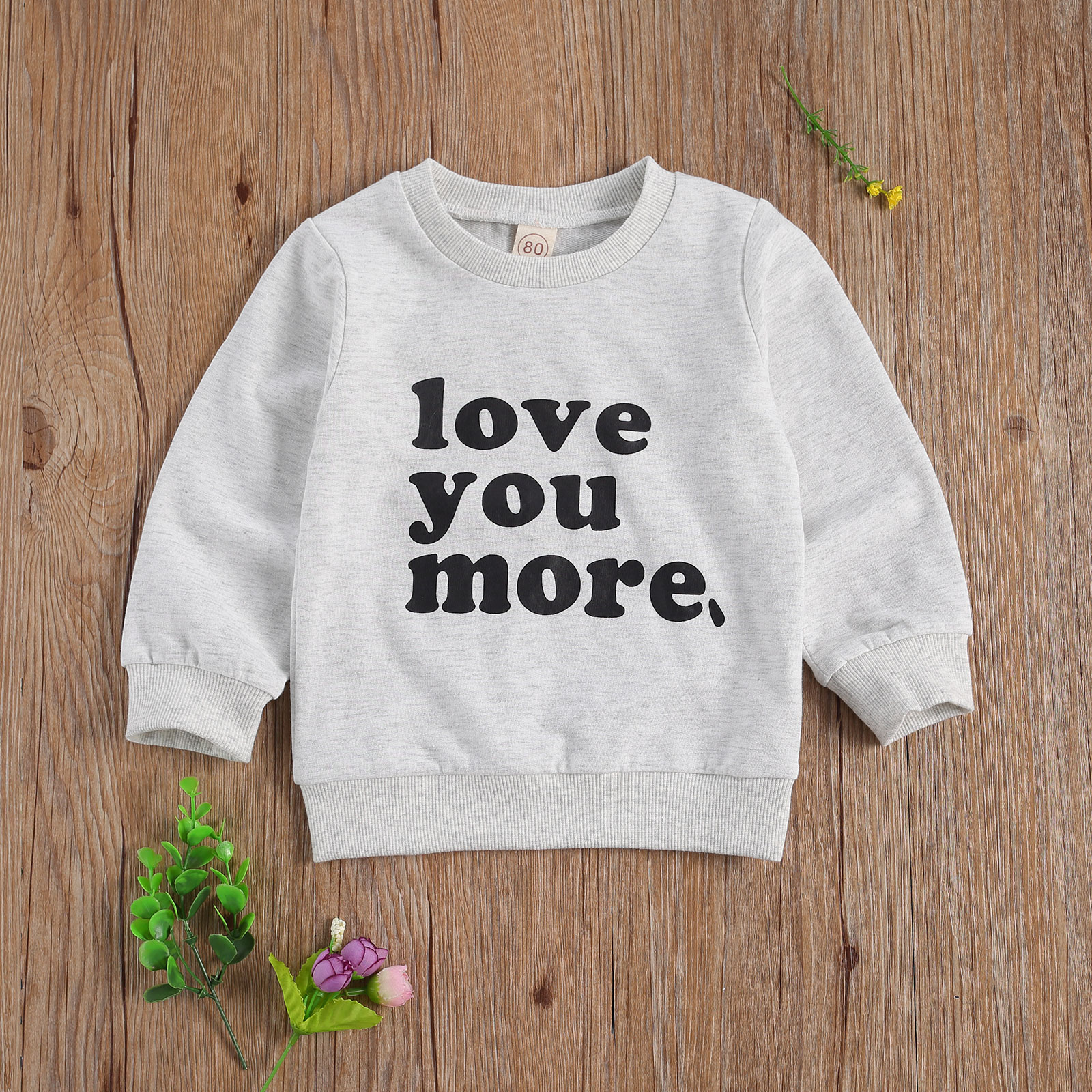 Toddler Infant Kid Baby Boy Sweatshirts Casual Long Sleeve Letter Child Clothes Tops Autumn Winter Costumes