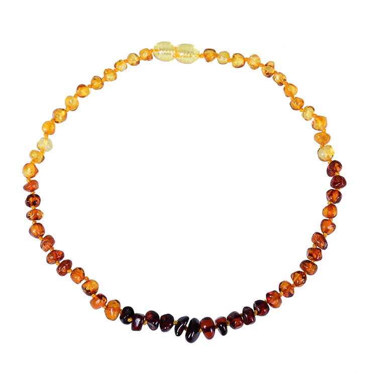 Baltic Natural Amber Necklace Baby Molar Chain Chi... – Grandado