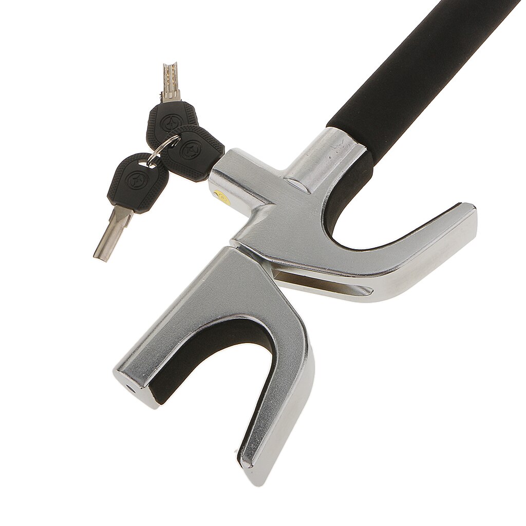 Universal Car Auto Brake Clutch Steering Wheel Lock Anti-theft Security