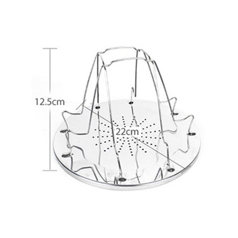 1Pc 4 Slice Practical Bread Toast Rack Grill Gas Stoves Cooker Stainless Steel Plates Camping BBQ Toaster Tray