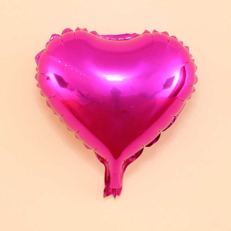 Helium ballongbukett hjärta 🌟 6st