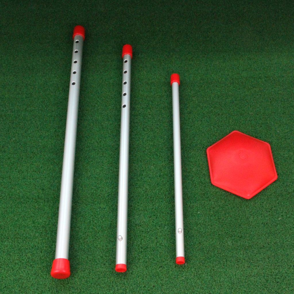 Foldable Golf Club Stiff Arm Travel Bag Support Pole Stick Bar Protector