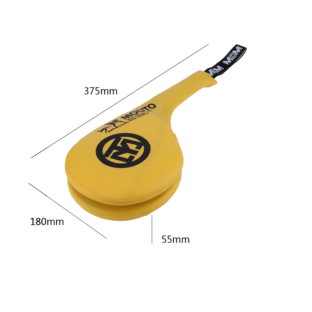 Boxen Pad Sand Tasche Fitness Taekwondo Hand Treten Pads PU Leder Ausbildung Ausrügestochen Muay thailändisch Fuß Ziel Boxen Schild Ausbildung