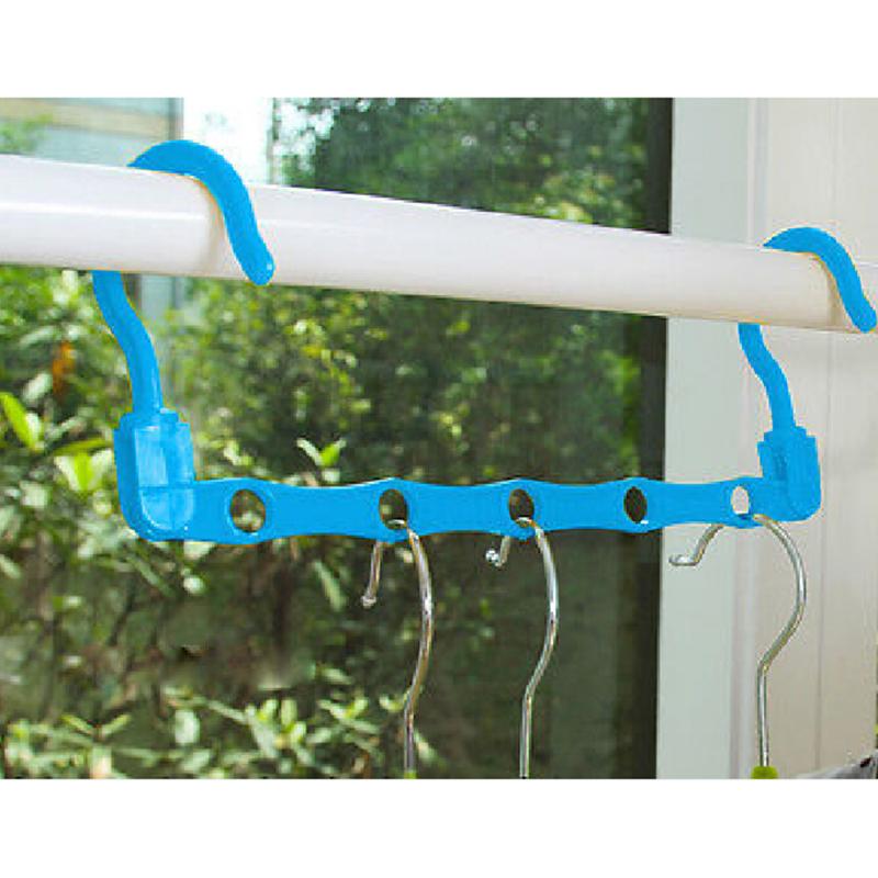 Multifunctionele Magic Kleerhanger Space Saver Wonder Magic Kleerhanger Rack Antislip Kleerhanger Organizer