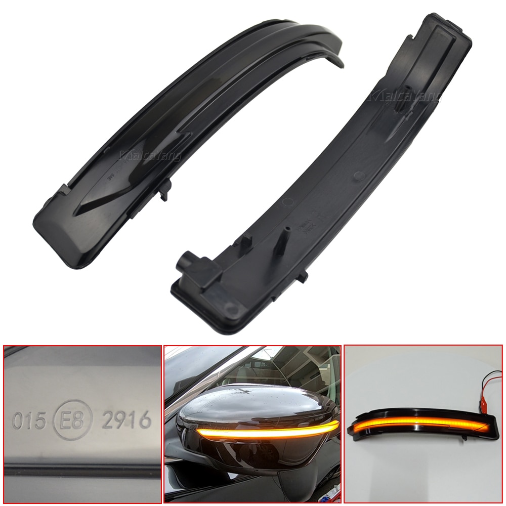 Sequential Rearview Mirror LED Dynamic Turn Signal Light For Nissan X ...