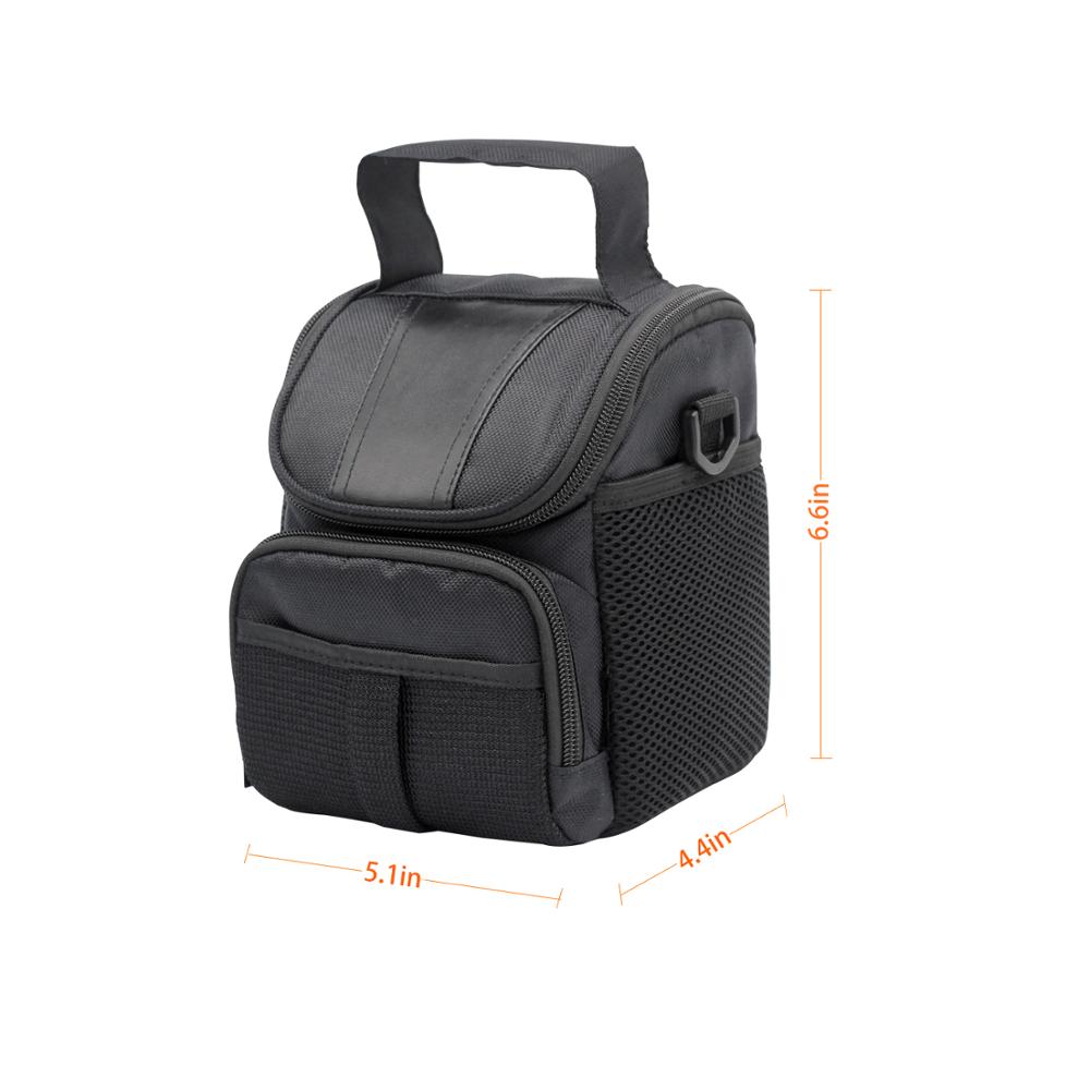 Fosoto dslr kamera skulderveske vanntett etui til kanon eos 4000d 2000d 1500d 1300d 1200d 1000d 800d 760d 750d 700d 650d 450d