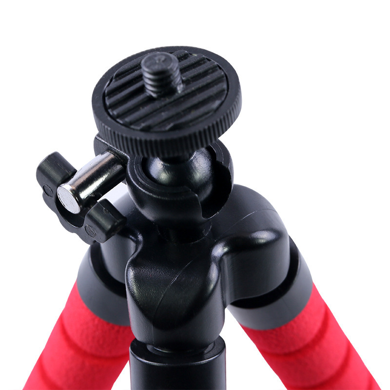 Flexible Octopus Tripod Bracket Selfie Stand Mount + Wireless Bluetooth Timer Remote Shutter Button For IPhone 6 7 SamsungS6