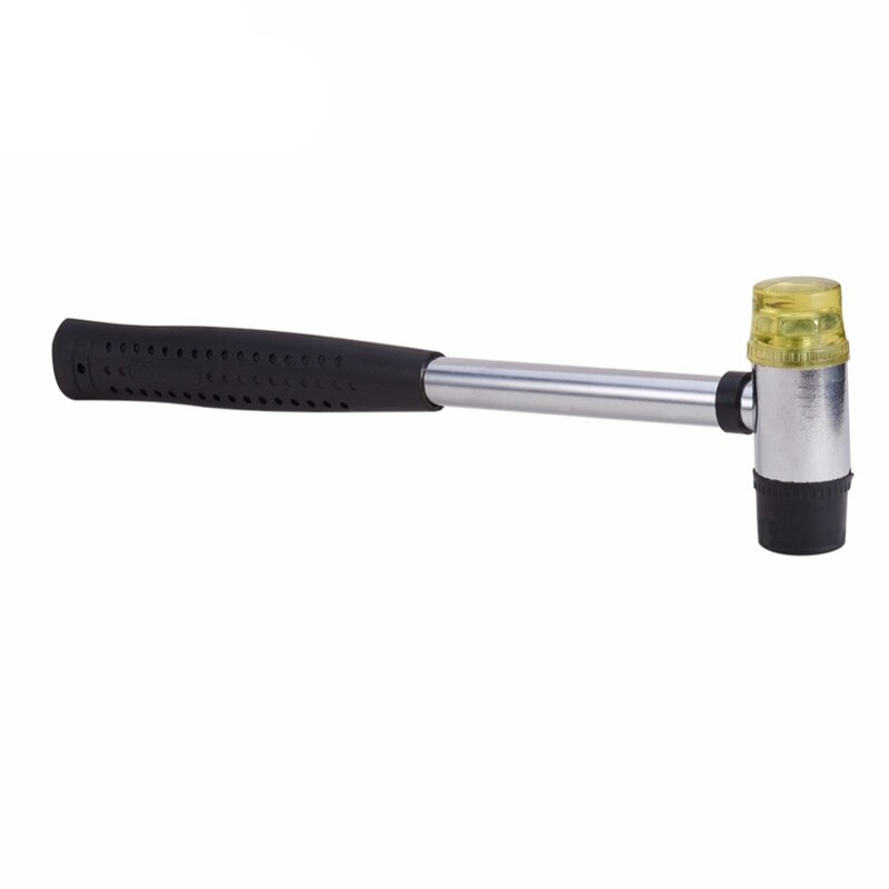 2 unids/set equipamiento de herramientas de joyería anillo de hierro alargador palo mandril Sizer instalable de dos vías mango de acero de goma martillo