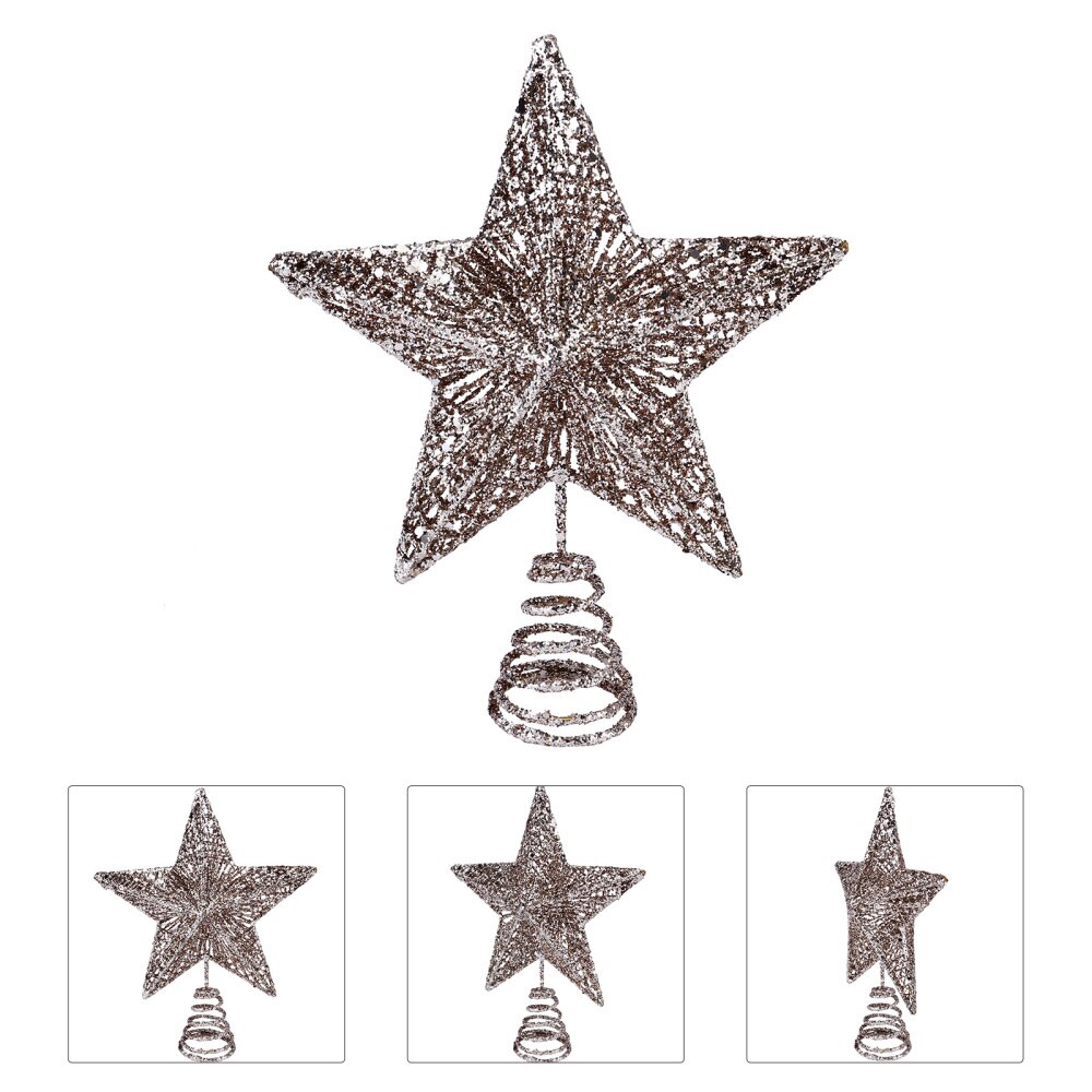 1pc kerstboomstertoppers, decoratiebenodigdheden voor kerstboomversiering
