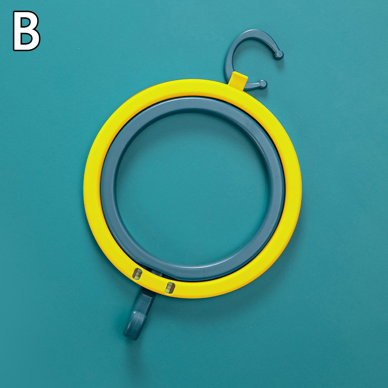 Round Shape Cap Storage Racks Baseball Cap Rack Hat Holder Rack Home Organizer Storage Door Closet Hanger Holder Rack Robe Hooks: B