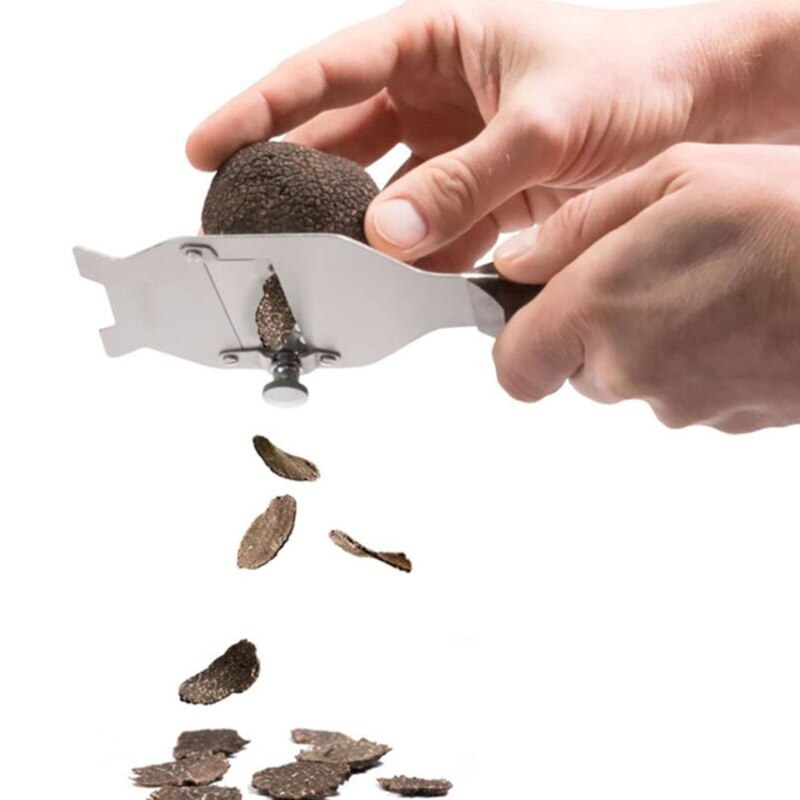Couteau à truffe et fromage en acier inoxydable, trancheur à lame réglable, rasoir à chocolat, lame ondulée, couteau à Dessert, gadget de cuisine
