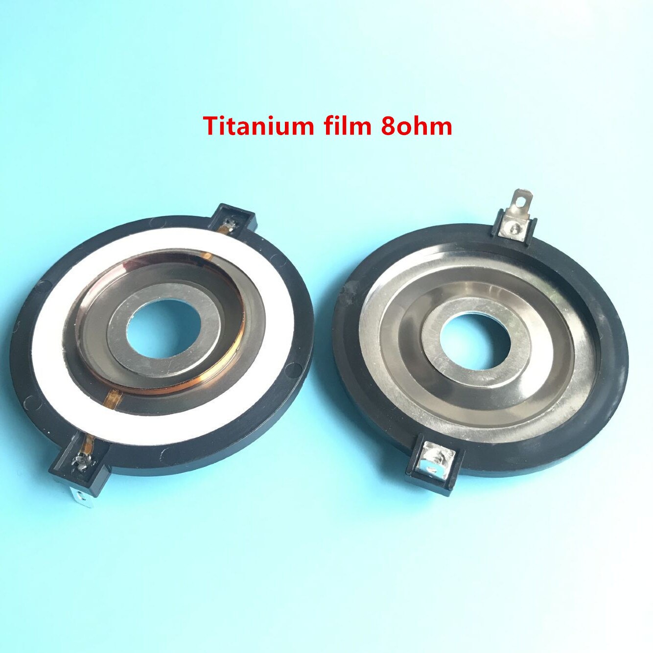 Diafragma de 4 piezas de repuesto para Beyma CP21, CP21F, CP22, CP25 Tweeter CP22DIA 8 ohm: Titanium film 8ohm
