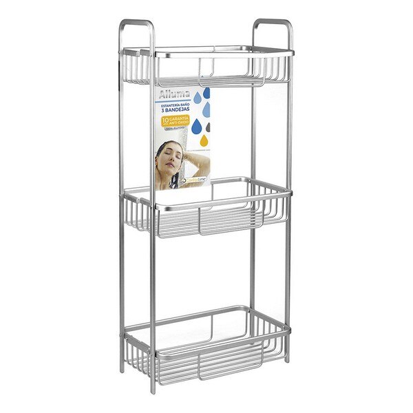 Prachtige Badkamer Planken Douche Mand Zuignap Wandmontage Badkamer Douche Plank Geen Boren Plastic Organizer voor Badkamer Douche Keuken