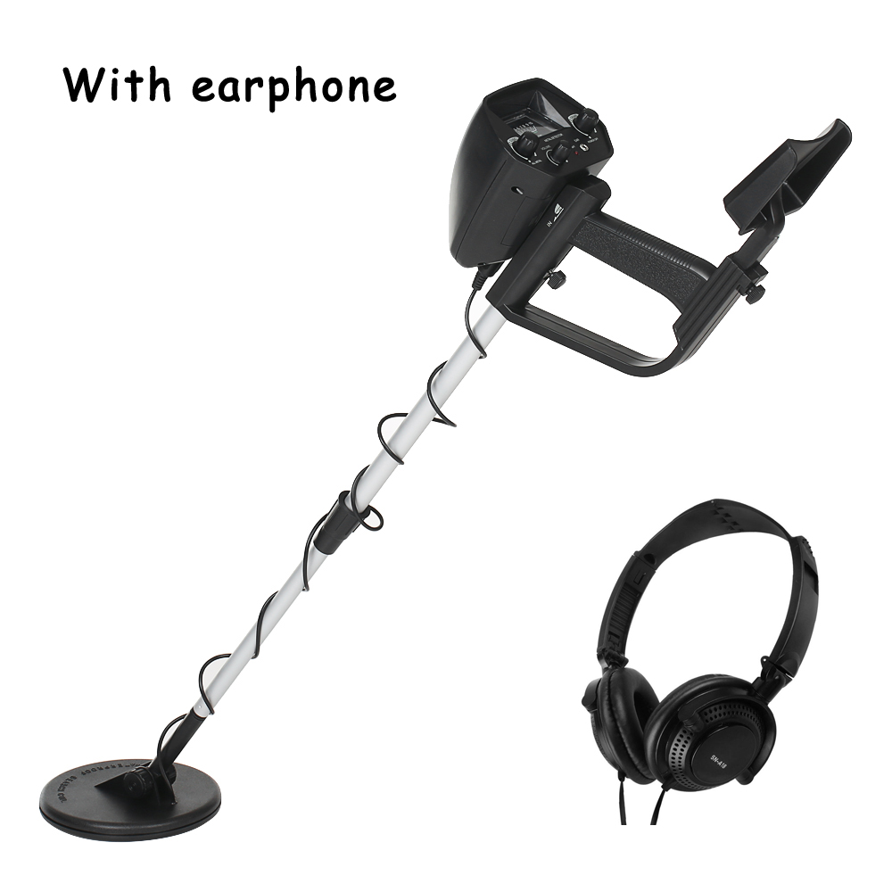 KKmoon-détecteur de métaux souterrains MD4030, traqueur de trésors en or, argent et or, localisateur de goujons: with earphone