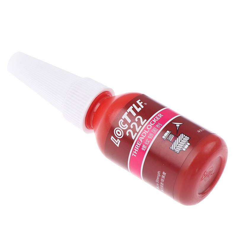 1pc 10ml 222 lijm schroef anaërobe lijm afdichting en lekvrij schroefdraadborgmiddel houder borglijm metaal schroef lijm