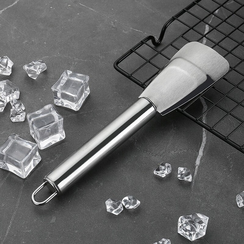 Portable Kitchen Clean Gadget Useful Fridge Accessories Defrosting Shovel Stainless Steel Freezer Ice Scraper Deicing Tools