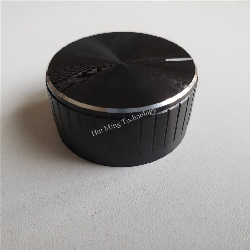 6 Stuks Aluminium Kunststof Knop Potentiometer Knop 40*19*6Mm Potentiometer Cap Volume Knop Switch Cap Voor hi-Fi Versterker