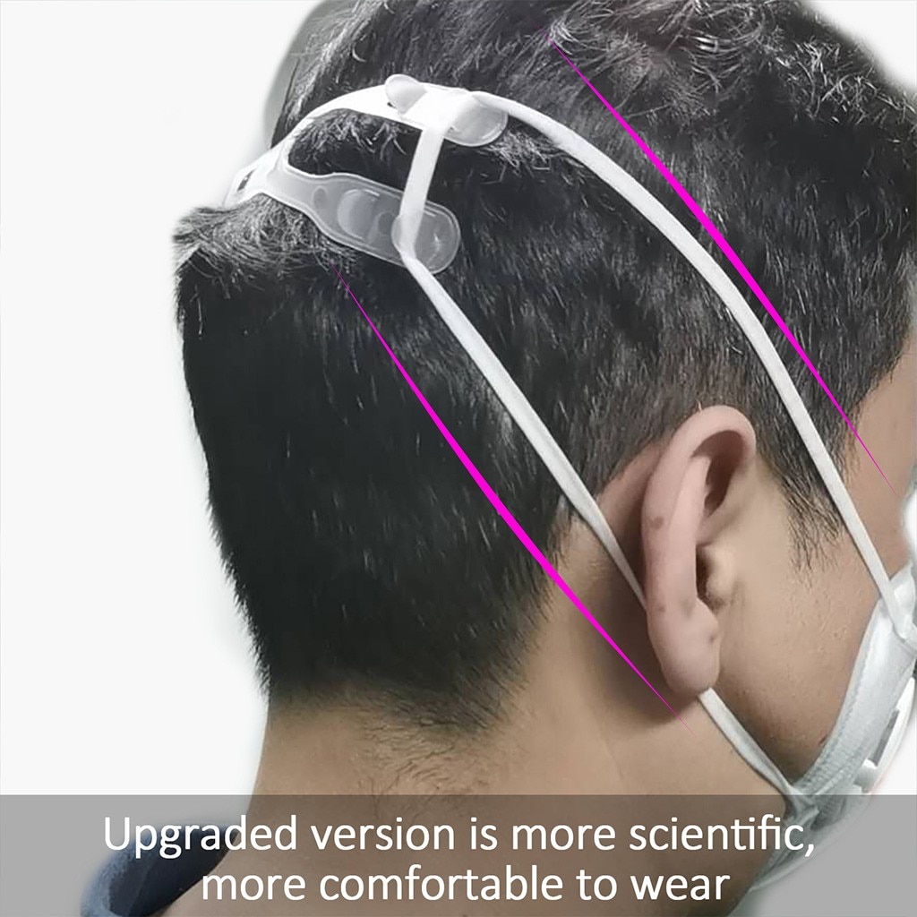 Ganchos para la oreja para mascarilla facial, hebilla de extensión, fijador de dolor de oídos ajustable, antideslizante, sujeción al oído, accesorios para mascarilla, n. ° 30
