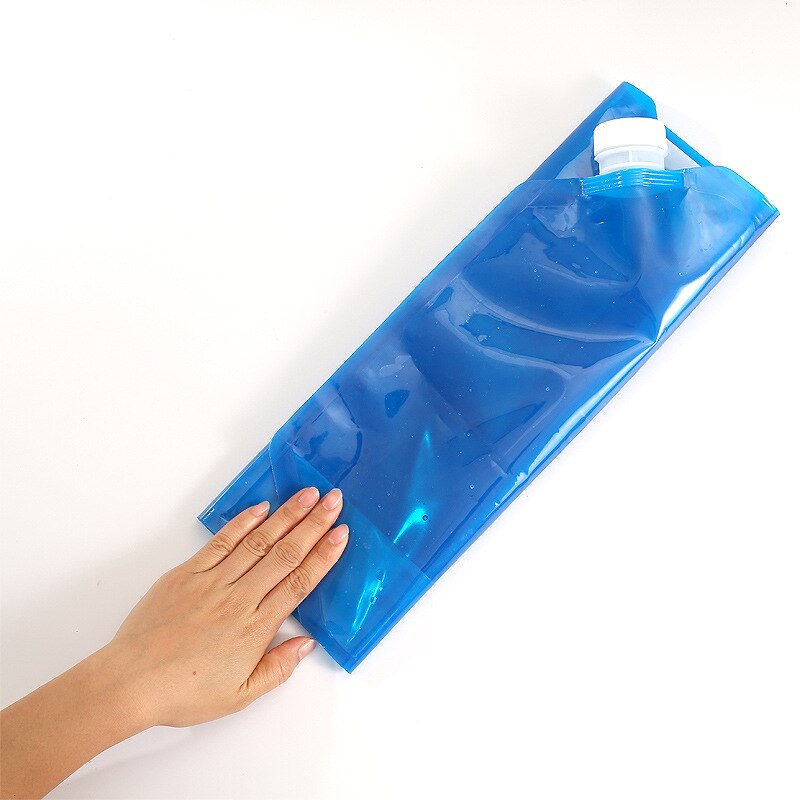 Bolsas de agua plegables para exteriores, contenedor portátil de 3L, 5l10l, para acampar, Picnic, barbacoa, Coche