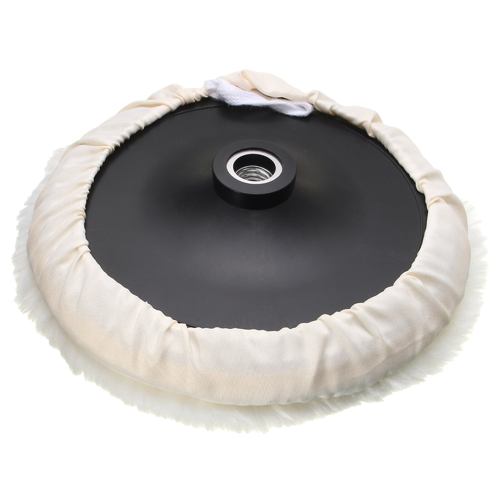 7'' Polisher/Buffer kit Soft Wool Bonnet Pad White Car Polisher Car Body Polishing Discs