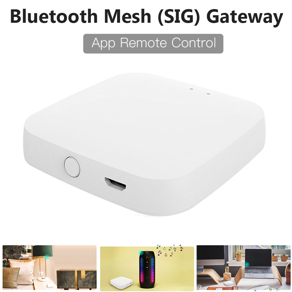Intelligentes, drahtloses, bluetooth-kompatibles mesh-gateway (sig mesh hub) mit unterstützung für die tuya smart life app zur steuerung des hausautomatisierungsmoduls