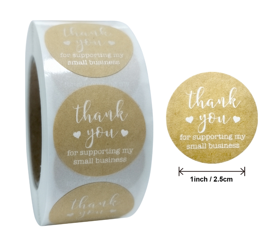 500 stks Meerdere Stijlen Kraft Gracias Spaans Dank U Etiketten Stickers Handgemaakte Scrapbooking Briefpapier Sticker: Rose Red